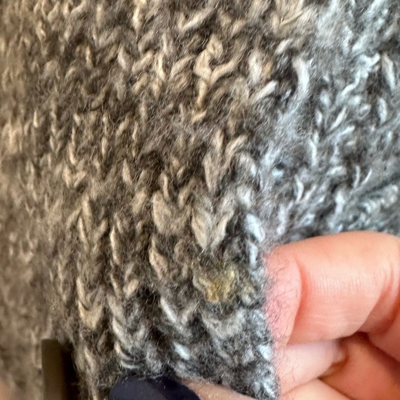 Abercrombie & Fitch Women's Gray Wool Blend Button Cardigan Sweater Sz XS/S - Picture 5 of 5